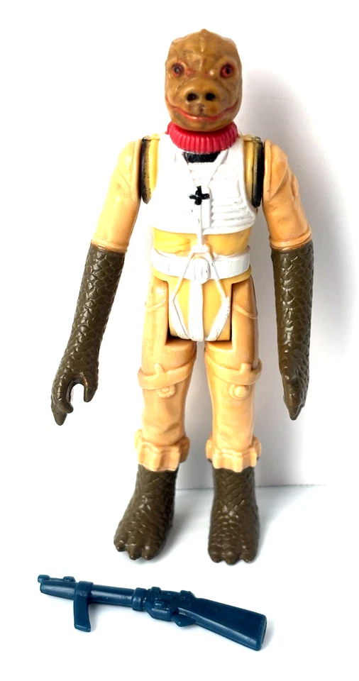 De colección '80 Star Wars Bossk 100% Completo con Rifle Pistola Hong Kong Kenner SIN REPROs Foto 1 de 4