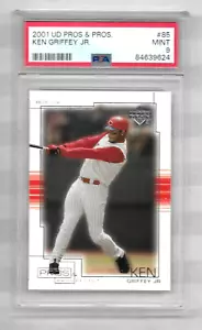 KEN GRIFFEY JR 2001 UPPER DECK PROS INSERT #85 GRADED PSA 9 MINT MLB HOF! - Picture 1 of 2