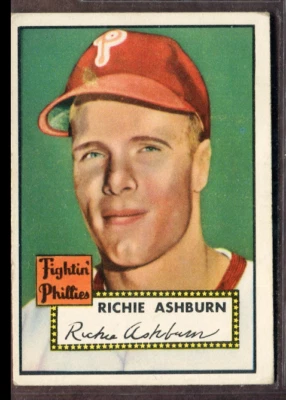 1952 Topps Set-Break #216 Richie Ashburn VG-VGEX *JAYSACE* - Image 1 of 2
