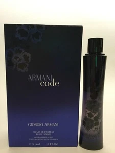 Armani Code 50ml Elixir De Parfum spray Pour Femme. - Picture 1 of 4