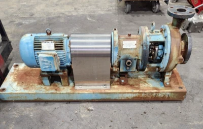 😎 GRISWOLD 5 HP CAST IRON CENTRIFUGAL PUMP 3"x2"x8" 230/460 VAC 1760 RPM 811M - Image 1 of 4