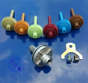 GM TURBO TH400 TRANSMISSION SPEEDOMETER GEAR KIT 34 35 36 37 38 39 WITH HOUSING - Picture 1 of 1