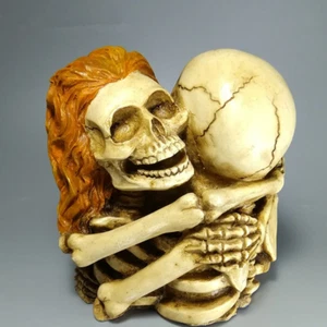 Eternal Love Hug Gothic Silicone Mold DIY Wax Plaster Resin Art Halloween Decor - Picture 1 of 24