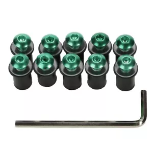 Windshield Bolts Screw Kit Well Nut for CBR600RR/1000RR GSXR600/750 R6 R1 6R 10R - Bild 1 von 5