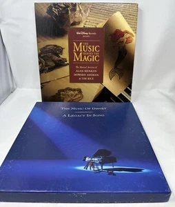 The Music Of Disney A Legacy In Song 1992 & The Music Behind The Magic 1994 Sets - Picture 1 of 20