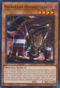 Yugioh! Ragnaraika Armored Lizard - LEDE-EN015 - Common - 1st Edition Near Mint, - Picture 1 of 1