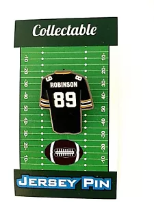 Green Bay Packers Dave Robinson jersey lapel pin-Classic Cheese Collectible - Picture 1 of 1