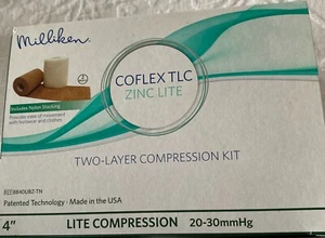 COBAN WOUND LEG COMPRESSION KITS (2) COFLEX TLC ZINC LITE INCL FREE POST - Picture 1 of 3