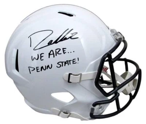 Drew Allar signierter/inscr Full Size Speed Replica Helm Penn State JSA 194516 - Bild 1 von 7