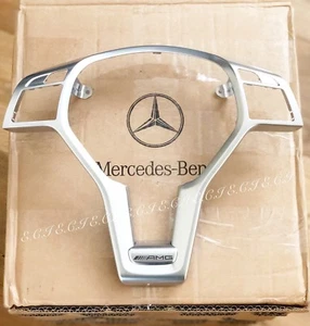 Originale Mercedes Sterzo Ruota Orlo AMG Piastra C250 C63 SLK55 65 SL63 E63 - Picture 1 of 1