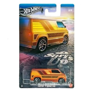 Hot Wheels Custom '77 Dodge Van Surf's Up Silver Series 2025 Mattel - Imagen 1 de 1