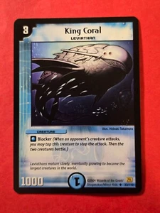 2004 Duel Masters #33 King Coral, UC, NF, cd2 - Picture 1 of 3