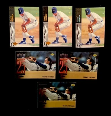 Travis Fryman  1994 upper deck 345, 51, and electric diamond - Image 1 of 4