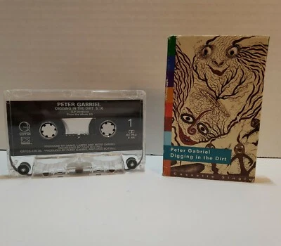 Peter Gabriel Cassette. Digging In The Dirt. Quiet Steam. - Image 1 of 2