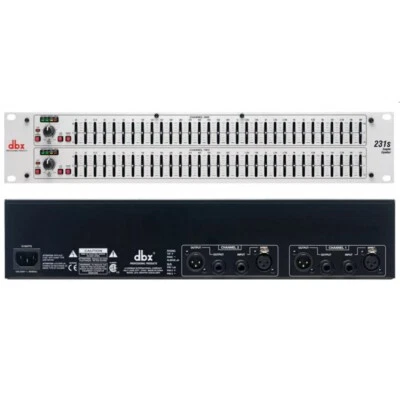DBX 231S Rackmount Dual 31-Band 1/3 Octave Equalizer - Image 1 of 4