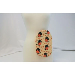 Entwässerbar ODER geschlossen 2 1/4"" - 2 3/4"" Flanell Katze Halloween Stoma Tasche Abdeckung Stoma - Bild 1 von 9