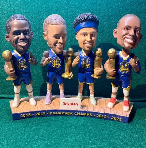 Stephen Curry/Klay Thompson Forever Champs Bobblehead SGA Golden State Warriors Cover
