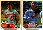2023 Topps Update Series Rainbow Foil Singles #1-330 W/ Rookie Rc - You Pick