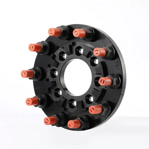 1Pc 8x210 MM To Semi 10x285.75 MM Hub Centric Wheel Adapters for Chevy GMC DRW - Picture 1 of 6