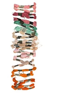 BRAND NEW DMC Floss 35 packs 8 m Colors Between 945 - 971 - Picture 1 of 4