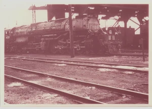 Foto 5 x 7 Union Pacific 4020 Cheyenne Wyoming 27 de julio de 1957 - Imagen 1 de 2