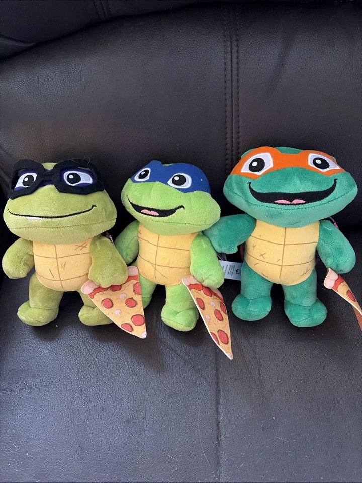 Teenage Mutant Ninja Turtles Mutant Mayhem Plush -Lot Of 3 - Image 1 of 1