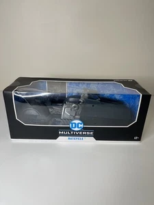 McFarlane DC Multiverse Batcycle Batman Curse Of White Knight 2021 12" Vehicle - Picture 1 of 5