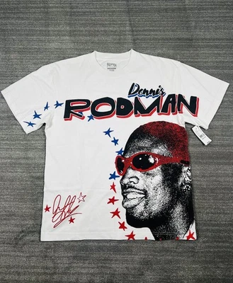 NUEVA Camiseta Dennis Rodman Pacsun Mediana M Bad As I Wanna Be Nueva con Etiquetas Foto 1 de 4