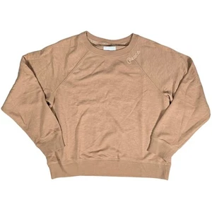 American Eagle Peace Embroidered Crewneck Sweatshirt S NWT - Picture 1 of 10
