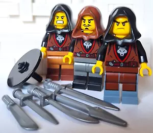 LEGO Wolfpack army Castle MINIFIGURE knight 10305 10332 bandit 71047 21348 21343 - Picture 1 of 6