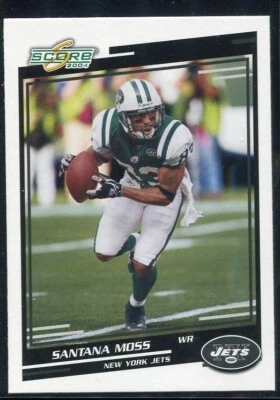 2004 Score Football Santana Moss #219 New York Jets - Image 1 of 2