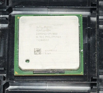Intel Pentium 4 2.8 GHz 2.80GHZ/1M/800, SL7E3 Socket 478 - Image 1 of 4