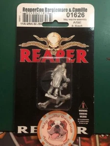 Reaper Miniatures - Barglemore and Camille - 01626 - New - Unpainted - Metal - Picture 1 of 2