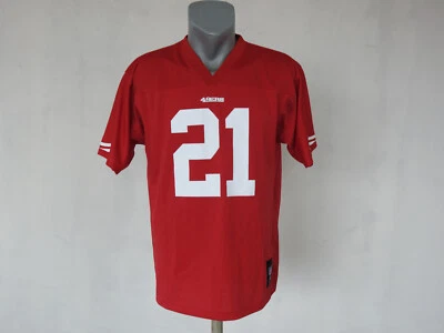 Camiseta San Francisco 49ers #21 Gore vermelha tamanho masculino GG futebol americano NFL - Imagem 1 de 4