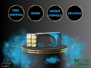 RLX Bio Food Supplement for Nervous System - Anxiety, Stress, Fears, Insomnia - Picture 1 of 16