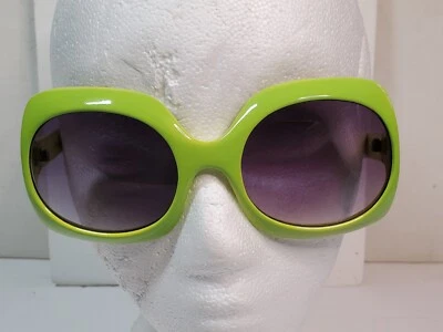 Gafas de sol para mujer gruesas verdes dos tonos mod estilo retro Foto 1 de 4