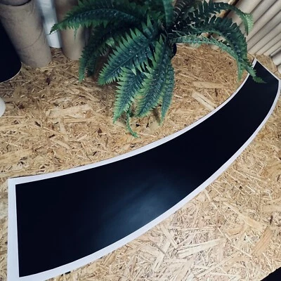 MINI COOPER CLUBMAN WORKS Sunstrip curvo da corsa. Nero opaco - Immagine 1 di 4