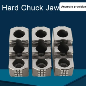 8in. Hard Jaws For Kitagawa B208 Type 1.5mmx60 CNC Lathe 3 Set Lathe Chuck - Picture 1 of 12