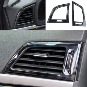 For Hyundai Elantra 2017-2018 Titanium Black L&R AC Air Outlet Vent Cover Trim - Picture 1 of 7