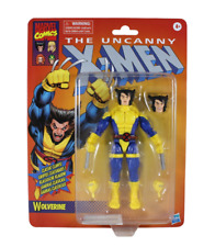 Hasbro Marvel Legends Retro Uncanny X-Men Wolverine 6  Blue Yellow Action Figure