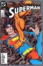Superman 7  John Byrne cover/art   DC 1987