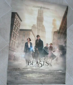 "Póster original de una hoja enrollado de fantásticos beasts ds (2016) 40 x 27" - Imagen 1 de 3