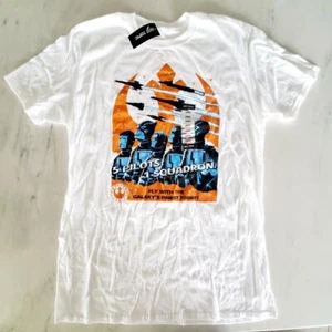Star Wars Squadrons - Alliance - Large Vanguard T-Shirt - Hot Topic - White - Picture 1 of 5