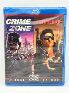 Crime Zone / Future Kick Blu-ray Scream Factory Double Feature Action Sci-Fi NEW - Bild 1 von 3