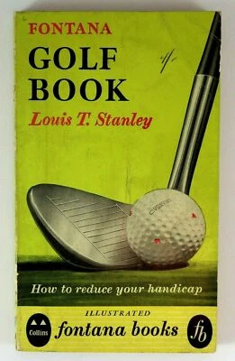 Fontana Golf Book by LOUIS T. STANLEY 1963 Printed Great Britain  - image 1 of 4