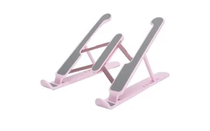 BASE SUPPORTO PER LAPTOP PC PORTATILE NOTEBOOK TABLET REGOLABILE PIEGHEVOLE - Foto 1 di 5