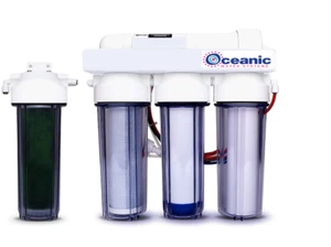 Sistema de filtración de agua de ósmosis inversa/deionización de ósmosis para acuario de 5 etapas RODI - Imagen 1 de 4