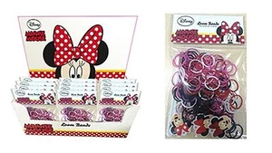 Official Minnie Mouse Loom Bands & Charms - Picture 1 of 1