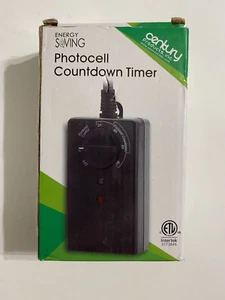 NEW CENTURY PRODUCTS FOTOZELLE COUNTDOWN-TIMER. 2 STECKDOSEN - 2,4,6,8 STUNDENEINSTELLUNGEN - Bild 1 von 7