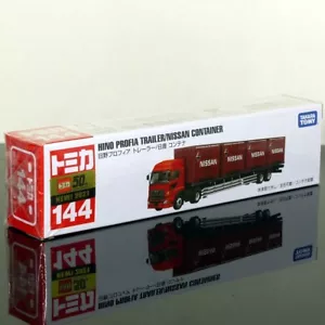 UK Stock - Tomica 144 Hino Profia Container Truck Nissan "First Edition" SEALED - Bild 1 von 1